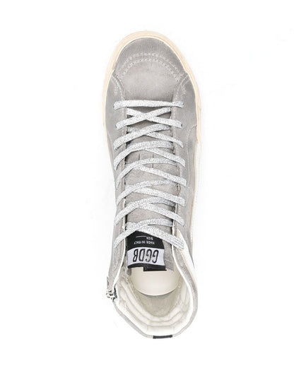 Leather sneakers